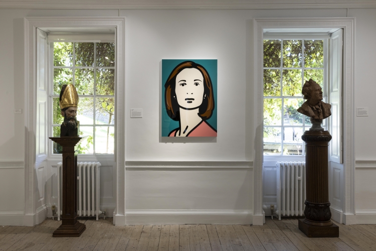 <strong>Julian Opie, Subject of Solo Exhibition <em>Julian Opie: Collected Works/Works Collected</em> at Newlands House Gallery, Petworth, UK</strong>