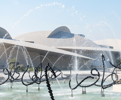 <strong>Jean-Michel Othoniel Presents New Monumental Installation at the National Museum of Qatar</strong>